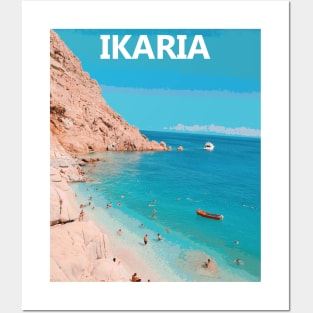 Ikaria Posters and Art